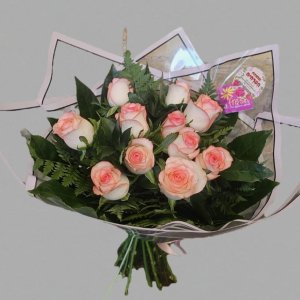 פינק קלאסי - ורדים גבוהים גובה 50-55 ס"מ