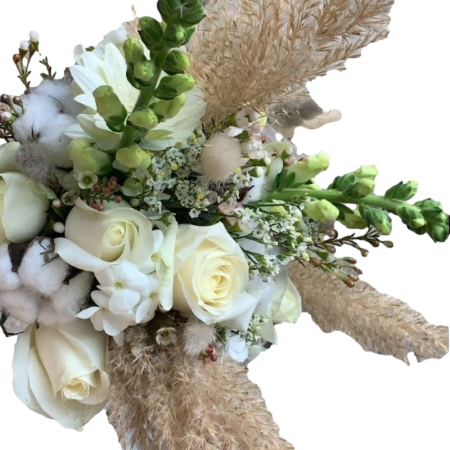 זר כלה בוהו-שיק