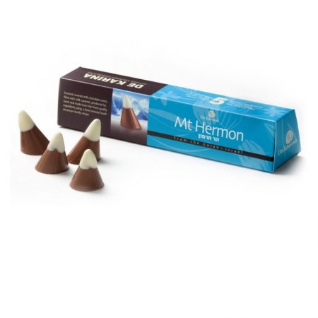 הר חרמון חרוטים מושלגים חלב ולבן במילוי ריבת חלב