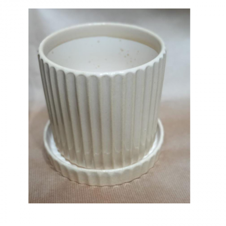 כד קרמיקה לבן