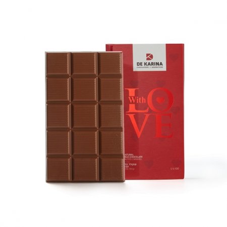 טבלת שוקולד WITH LOVE סדרת גולן