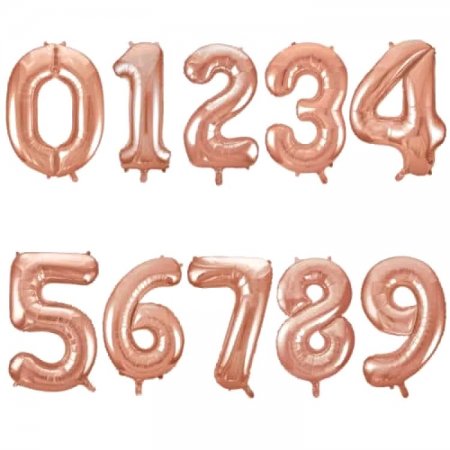 בלוני הליום - ספרות 0-9