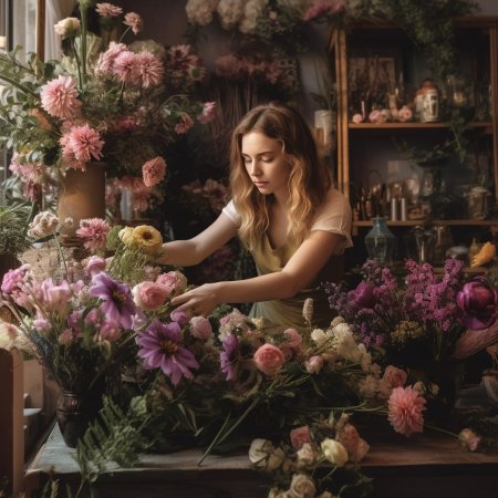 זר בעיצוב השוזרת