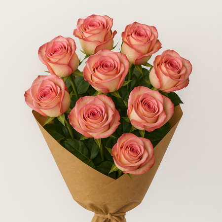 באנץ' ורדים ורודים